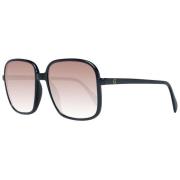 Zwarte Dames Zonnebril Verlooplens Guess , Black , Dames