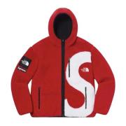 Beperkte oplage Logo Hooded Fleece Jacket Supreme , Red , Heren