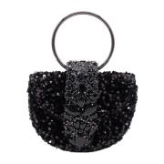 Maan Clutch Bag Alma EN Pena , Black , Dames