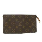 Pre-owned Canvas pouches Louis Vuitton Vintage , Brown , Dames