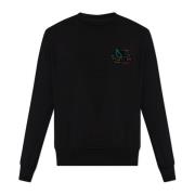 Sweatshirt met logo Etro , Black , Heren