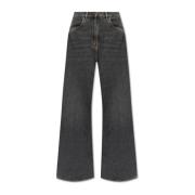 Straight Leg Jeans Etro , Gray , Dames