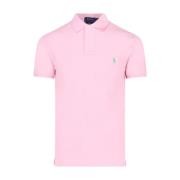 Roze Polo T-shirt met Klassieke Kraag Ralph Lauren , Pink , Heren