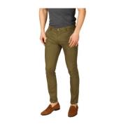 Extra Slim Groene Chino Broek Mason's , Green , Heren