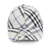 Lichen Cap Burberry , White , Heren