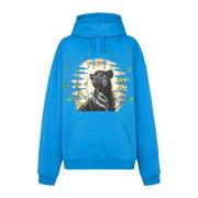 Disney x: The Lion King - Cassius Khumalo Print Hoodie Balmain , Blue ...