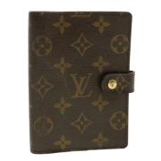 Pre-owned Canvas home-office Louis Vuitton Vintage , Brown , Dames