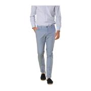 Extra Slim Chino Broek Azure Mason's , Blue , Heren