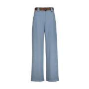 Blauwe Cardiff Broek Amélie & Amélie , Blue , Dames