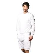 Luxe Katoenen Hoodie Limited Edition Mason's , White , Heren