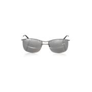 Clubmaster Zonnebril Metalen Frame Grijze Lens Frankie Morello , Gray ...