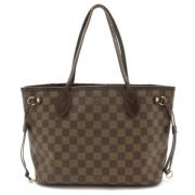 Pre-owned Canvas louis-vuitton-bags Louis Vuitton Vintage , Brown , Da...