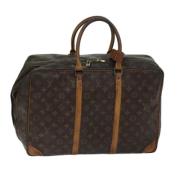 Pre-owned Canvas handbags Louis Vuitton Vintage , Brown , Dames