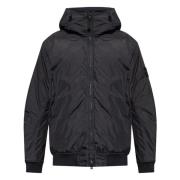 Stijlvolle Jas V0020 Stone Island , Black , Heren