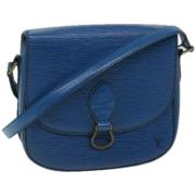 Pre-owned Leather louis-vuitton-bags Louis Vuitton Vintage , Blue , Da...