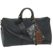 Pre-owned Canvas louis-vuitton-bags Louis Vuitton Vintage , Black , Da...