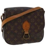 Pre-owned Canvas louis-vuitton-bags Louis Vuitton Vintage , Brown , Da...