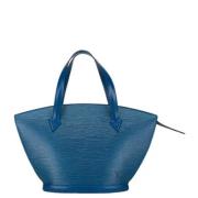 Pre-owned Leather louis-vuitton-bags Louis Vuitton Vintage , Blue , Da...