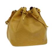 Pre-owned Leather louis-vuitton-bags Louis Vuitton Vintage , Yellow , ...