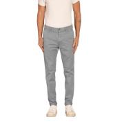 Osaka Style Wortel Fit Chino Broek Mason's , Blue , Heren