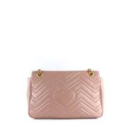 Pre-owned Leather gucci-bags Gucci Vintage , Pink , Dames