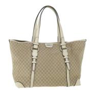 Pre-owned Canvas totes Celine Vintage , Beige , Dames