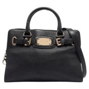 Pre-owned Leather totes Michael Kors Pre-owned , Black , Dames