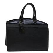 Pre-owned Leather louis-vuitton-bags Louis Vuitton Vintage , Black , D...