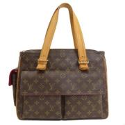 Pre-owned Fabric louis-vuitton-bags Louis Vuitton Vintage , Brown , Da...