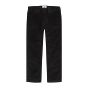 Beperkte oplage Corduroy Pant Zwart Stone Island , Black , Heren