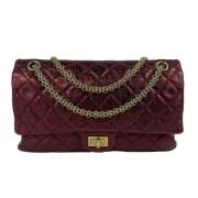 Pre-owned Leather chanel-bags Chanel Vintage , Red , Dames