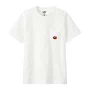 Sesame Street Elmo Pocket Tee Kaws , White , Heren