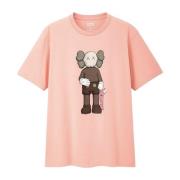 Beperkte oplage Roze Companion Tee Kaws , Pink , Heren