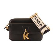 Stijlvolle Crossbody Handtas Karl Lagerfeld , Black , Dames