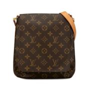 Pre-owned Canvas louis-vuitton-bags Louis Vuitton Vintage , Brown , Da...