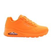 Fogerty Stijlvolle Sneakerschoenen Skechers , Orange , Dames