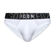 Logo briefs Dsquared2 , White , Heren