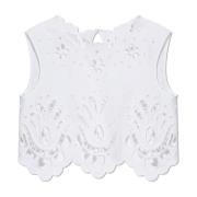 Kanten Top Dolce & Gabbana , White , Dames