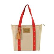 Pre-owned Leather louis-vuitton-bags Louis Vuitton Vintage , Beige , D...