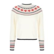 Stijlvolle Breigoed Collectie Thom Browne , White , Dames