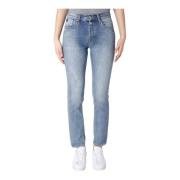 Slim-fit Jeans Le Temps Des Cerises , Blue , Dames