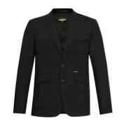 Blazer met zakken Dsquared2 , Black , Heren