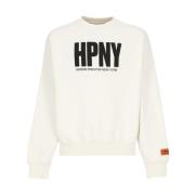 Witte Crew Neck Sweatshirt Heron Preston , White , Heren