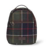 Klassieke Tartan Rugzak voor Dames Barbour , Green , Dames