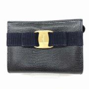 Pre-owned Fabric pouches Salvatore Ferragamo Pre-owned , Black , Dames