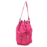 Pre-owned Nylon prada-bags Prada Vintage , Pink , Dames