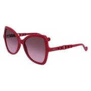 Burgundy Bio-Injected Dameszonnebril Liu Jo , Red , Dames