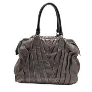 Pre-owned Leather totes Valentino Vintage , Black , Dames