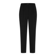 Klassieke Brassicabbrica Zwarte Broek Bruuns Bazaar , Black , Dames