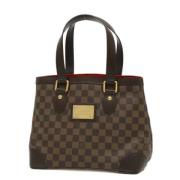 Pre-owned Canvas louis-vuitton-bags Louis Vuitton Vintage , Brown , Da...